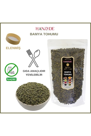 Hanzade Bitkisel Bamya Tohumu 250 G