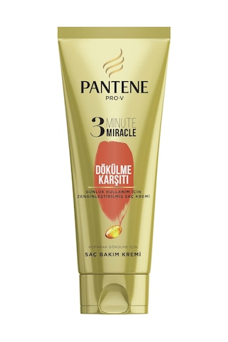 Pantene 3 Minute Miracle Saç Bakım Kremi Saç Dökülmelerine Karşı Koruma 200 ML