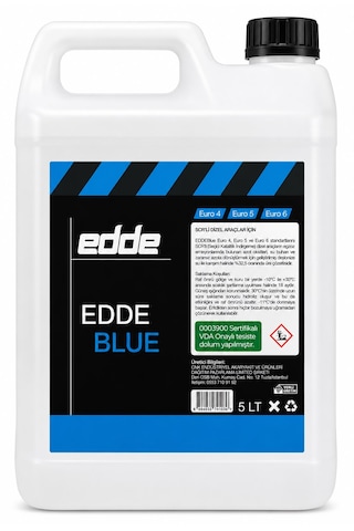 Edde Blue 5 Lt Scr'li Dizel Araçlar Için Eddeblue Emisyon Azaltıcı Araba Araç Oto