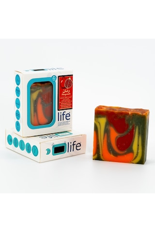 Olife Soap Doğal El Yapımı Nar Kokulu Sabunu 3 x 100 G