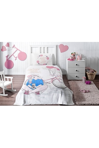 Özdilek Enjoy Beyaz Tek Kişilik Pike Takımı Özdilek Pike Takımı
