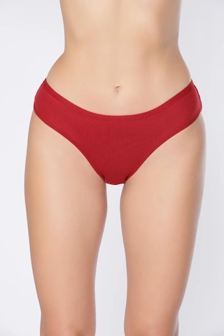 12 Adet Tutku Elit Bayan Bambu Derbi Bikini Külot Karışık Renk 2709 Çok Renkli