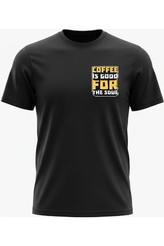Urbantrendstore Unisex Minimal Desen Sade Basic Geniş Kalıp Oversize Fit Rahat Geniş Salaş T-shirt Günlük Tişört Siyah