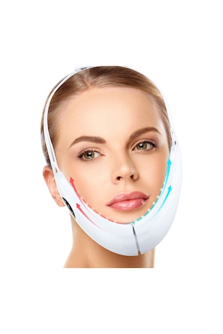 Neevoyu Yeni Tip V Şekilli Yüz Daraltıcı Cihazı - 6 Mod, Mikro Akım, Renkli Işık, Akıllı Ses Bildirimi, Katlanabilir, Gıcırdatma, Isıtma Ve Yükseltme Fonksiyonları Çok Renkli