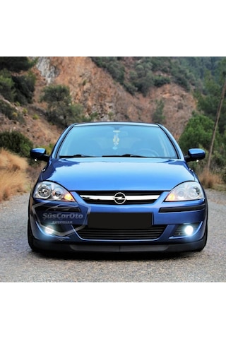 Opel Corsa C 2000-2006 Uyumlu Üniversal Astra H Lip Esnek Ön Lip 2 Parça Tampon Altı Dil Karlık Ön Ek 00 Şüscaroto Aksesuar