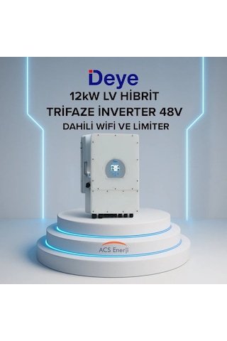 Lexron 12kw Hibrit Trifaze İnvertör Lv