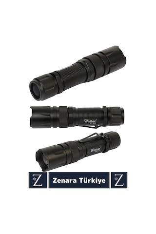 Profesyonel Kamp Avcı Güvenlik Okul Deprem Balıkçı 2000 Lümen Güçlü Işık 4 Renk+sellektör El Feneri Çok Renkli