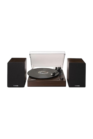 Lenco Ls-200 Ahşap Harici Hoparlörlü Bluetooth Pikap-ls-200