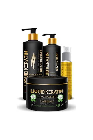 Kabaran Ve Zor Taranan Saç Keratin Bakım Seti