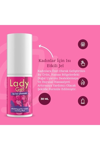 İntimateline Lady Gel 30 Ml Bayanlara Özel Krem