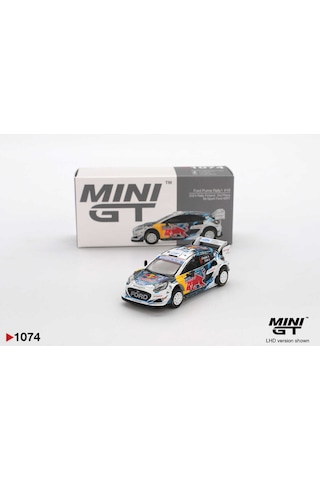 Mini Gt 1/64 Ford Puma Rally1 16 M-sport Ford Wrt 2024 Rally Finland 3rd Place 1074