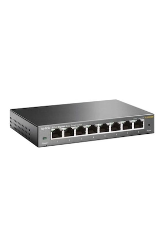 Tp-lınk Tl-sg108e, 8 Port, Gigabit, Easy Smart, Yönetilebilir, Metal Kasa, Masaüstü Switch