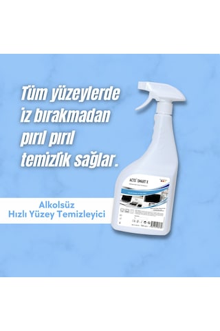 Acto Smart X 750 Ml Alkolsüz Hızlı Yüzey Temizleyici