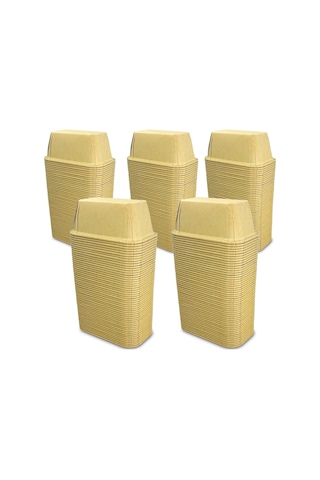 Kafem Muffin Kek Kapsülü Baton Kraft Ekler Boy 50li X 5 Paket - K39 Kahverengi