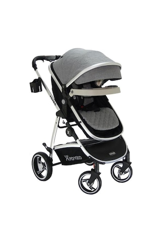 Yoyko City Gri Silver Travel Sistem Bebek Arabası