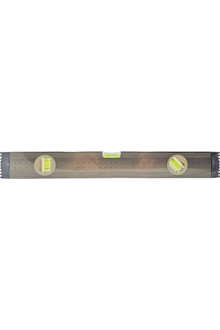 Fixonic B.h.d Bhd00600 40cm Gri Mıknatıslı Alüminyum Su Terazisi