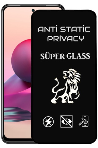 Xiaomi Redmi Note 11 Se Tam Kaplayan Anti Statik Hayalet Süper Cam Ekran Koruyucu