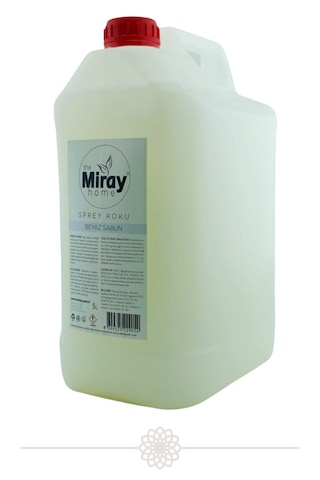 Miray Home Beyaz Sabun Oda ve Kumaş Kokusu 5 L