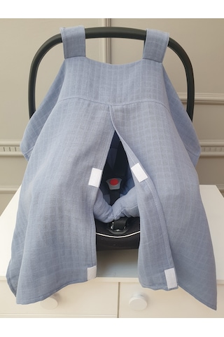 Yuar Baby Anakucağı Örtü Ve Minder Seti Mavi 05d50014424n1-2