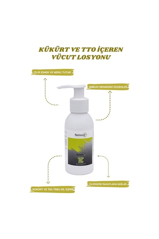 Natexia Çocuklar İçin Scaderm Sülfür&tto Vücut Losyonu 100 Ml