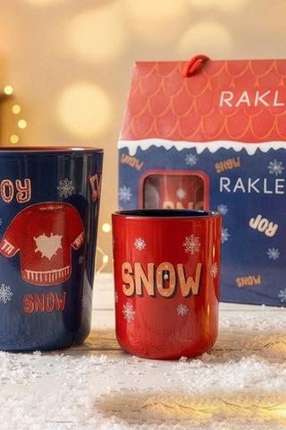 Christmas Joy&snow 2'li Hediye Seti 360 Cc Renkli