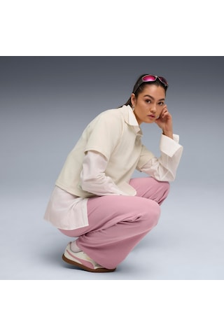Puma Class Relaxed Polo Tee Kadın Yetişkin Polo T-shirt Krem
