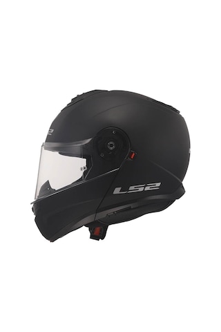 Ls2 Strobe 2 Çene Açılır Motosiklet Kaskı 64007 Mat Siyah