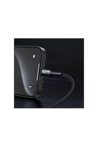 Ca-5643 60w 3a Type-c To Type-c Şarj Ve Data Kablosu Siyah - 2m