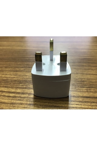 Yurtdışı Seyahatleri Için Üniversal Elektrik Priz Başlığı 3 Uçlu Ingiliz Prize Dönüştürücü