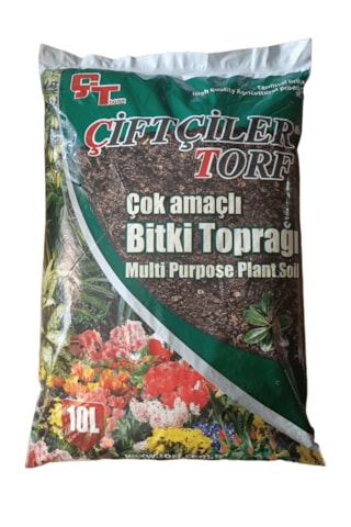 Çiftçiler Torf Çok Amaçlı Bitki Toprağı 10 Litre 10 L