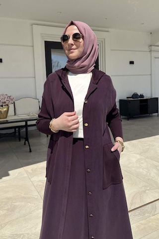 Rabia Şamlı Ada Modal Kap Mürdüm Çok Renkli