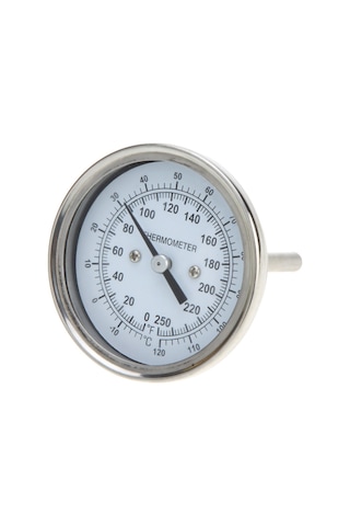 Xindoker Pirinc Çelik Fırın Termometresi - Hassas Ölçüm -18 C İle 120 C - Pişirme Ve Pastane Aracı