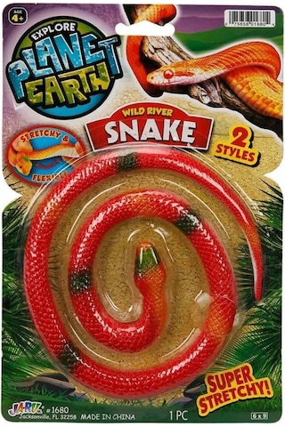 Mey İthalat Planet Earth Esnek Yılan Figürü