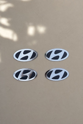 Hyundai Gri Jant Göbek Arma/etiket 4 Adet