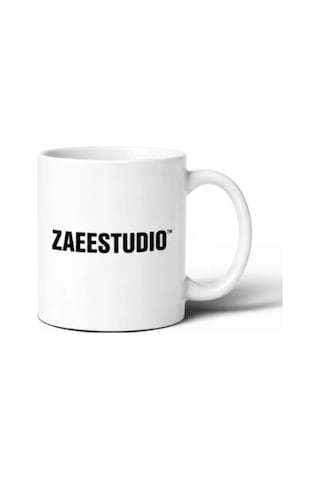 Signature Ceramic Mug Kar Beyazı