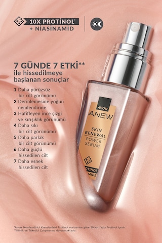 Anew Skin Renewal Power Yüz Kremi Ve Serum Paketi