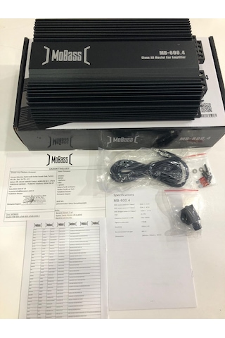 Reıs Paket Bass Mobass 2500wat Anfi 16cm Midrange Set Kablosu