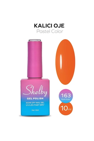 Shelby 10 Ml. A163 Pastel Renk Kalıcı Oje