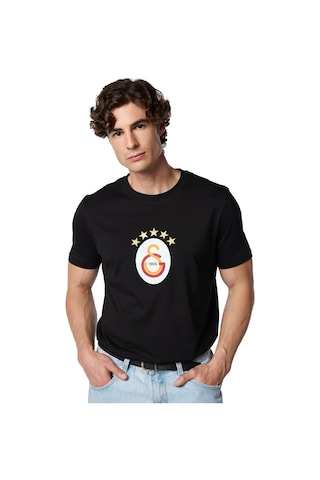 Gsstore Galatasaray 5 Yıldız T-shirt E251402 Siyah