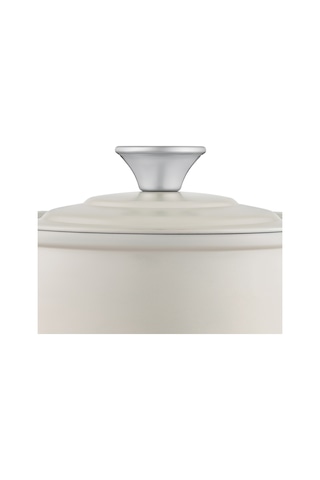 Madame Coco Vincenzo Döküm Alüminyum Sos Tenceresi - Gri/bej - 18 Cm 8684427212950 Çok Renkli