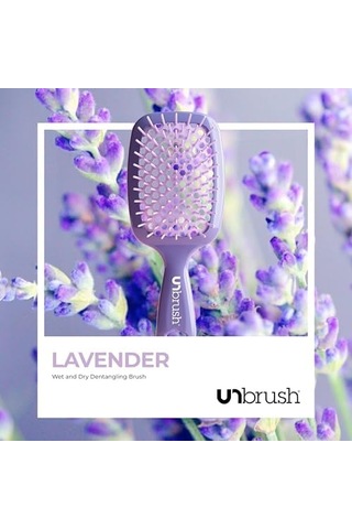 Fhı Heat Unbrush Islak Ve Kuru Havalandırmalı Dolaşık Açıcı Saç Fırçası, Lavanta Koyu Mor 88932426