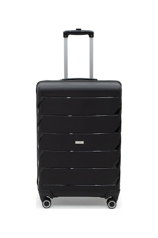 Copella Pp Polipropilen&kırılmaz Büyük Boy Valiz 75 Cm Siyah