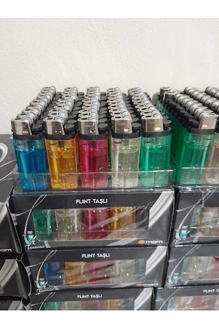 Toscow Toskow Taşlı Çakmak 50 Li Doldurulabilir