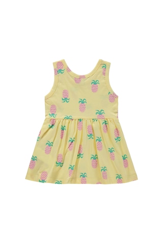 Civil Baby Ananas Empirme 6-18 Ay Elbise - Sarı