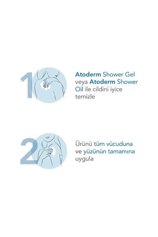 Atoderm Normal Ve Kuru Ciltler Nemlendirici Yüz Vücut Bakım Kremi 500 Ml Ve Sensibio Misel Su 500 Ml
