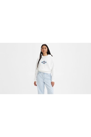 Levi's Graphic Laundry Day Hoodie Beyaz