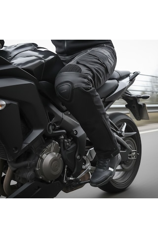 Motoanl Motosiklet Pantolonu Titanyum Koruma 4 Mevsim Diz Ve Kalça Korumalı Maxdura Kumaş Motor Pantolon