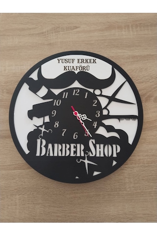 Berber///kuaför//güzellik Merkezi Kişiye Özel İsim Yazılı Şık Renkli