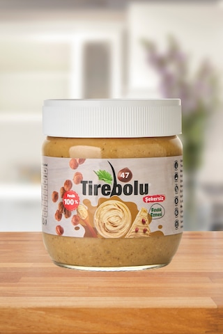 Tirebolu 47 %100 Fındık Şekersiz Fındık Ezmesi 300 G