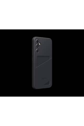 Samsung A34Kart Yuvalı Kılıf - Siyah